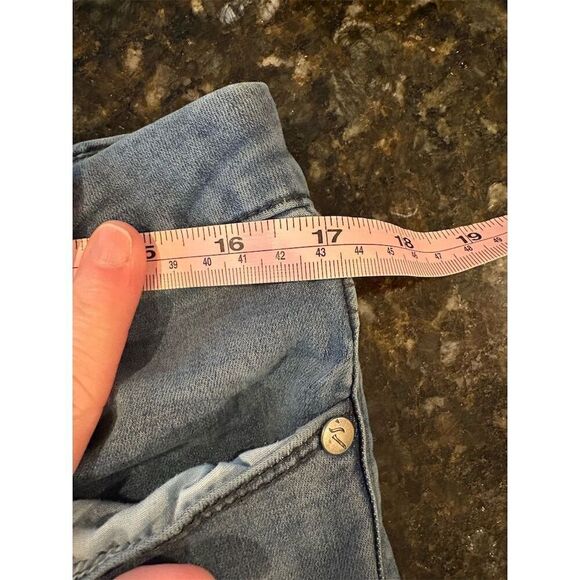 Simply Vera Vera Wang Women's High Rise Skinny Jeans Blue Plus Size 14 - Picture 8 of 9